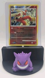 2008 Pokémon TCG Great Encounters Blaziken LV. 56 1/106 Cosmos Holo Rare NM