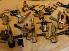 HUGE LOT Krome Banner Micro Matic SK Coupler Beer Keg Ale Taps Lever Handle BREW