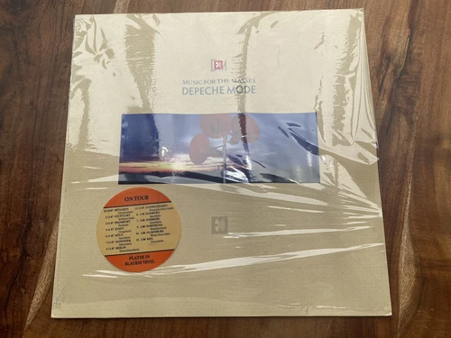 Depeche Mode-Music for the Masses Sealed 1987 Blue DMM Vinyl Record LP UBER RARE