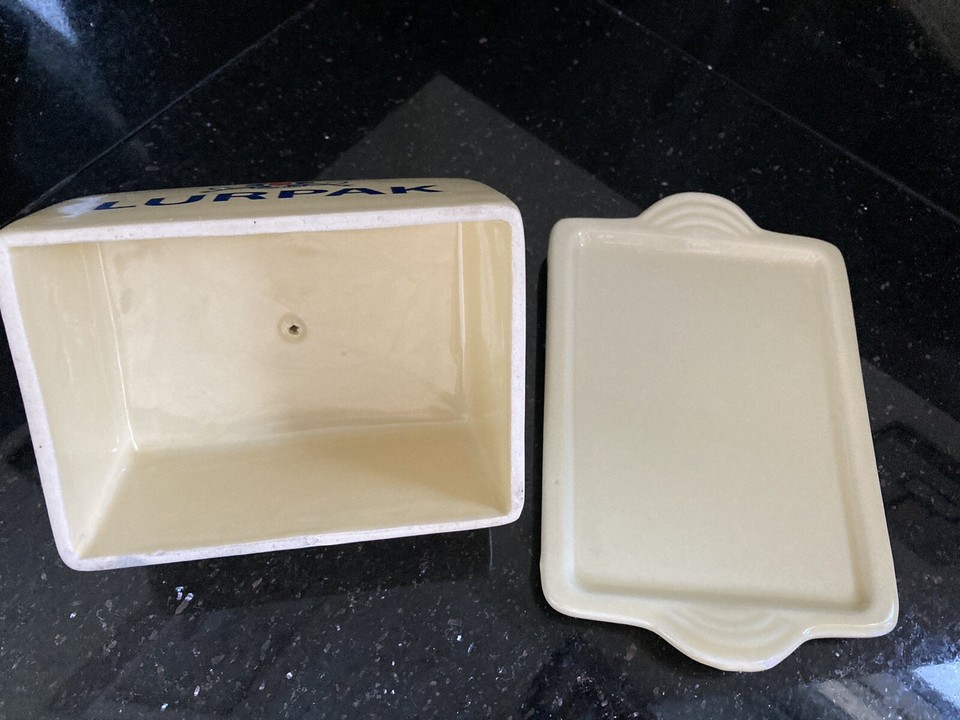 Vintage Limited Edition Lurpak Butter Dish. eBay