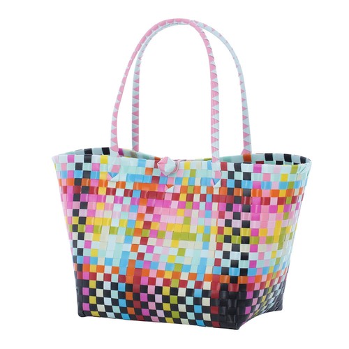 Markttasche medium oval bunt Overbeck And Friends Einkaufskorb Tasche Korb - 第 14/16 張圖片