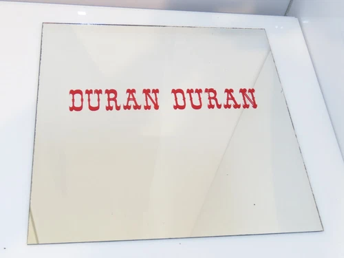 Vintage Carnival/Fair 12" Prize Mirror Duran Duran Music Band
