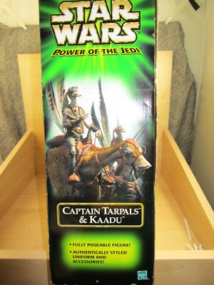 STAR WARS Power Of The Jedi CAPTAIN TARPALS & KAADU Action Figure