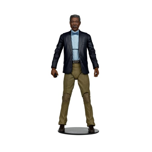 DC Multiverse Tumbler with Lucuis Fox The Dark Knight Gold Label McFarlane 2A - Imagen 6 de 7