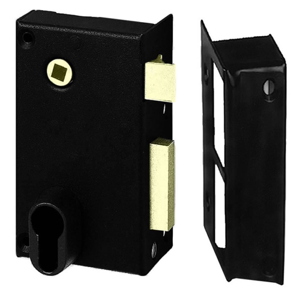 Serrure en applique a fouillot ABUS droite quincaillerie porte sans barillet