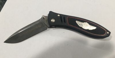 HD46 Folding Knife Harley-Davidson 100Years Anniv. Fred Carter. #12