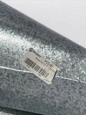 Snappy P17C-427 4 x 12 x 7 inch Center Galvanized Steel End Boot 30 ga