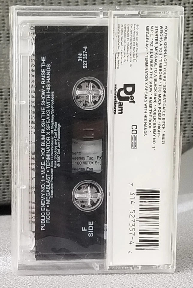 Public Enemy Yo! Bum Rush the Show Def Jam 1987 Reissue 1994 Read Description - Image 2 of 4