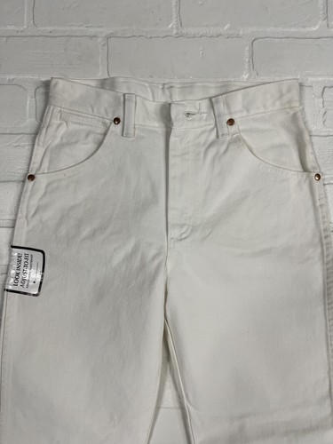 Vtg Wrangler Pro Rodeo Jeans Boys 16 Slim White NWT Cowboy Rodeo Western - Picture 2 of 12