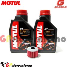 TAGLIANDO OLIO + FILTRO MOTUL 7100 10W30 GAS GAS 450 SM 2005