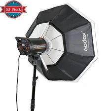 US Stock Godox Octagon Softbox 37" 95cm Bowens Mount for Studio Strobe Flash