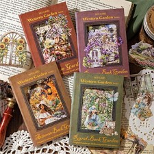 30Pcs Flowers Garden Paper Stickers Journal Album Decorative Sticker Papercraft