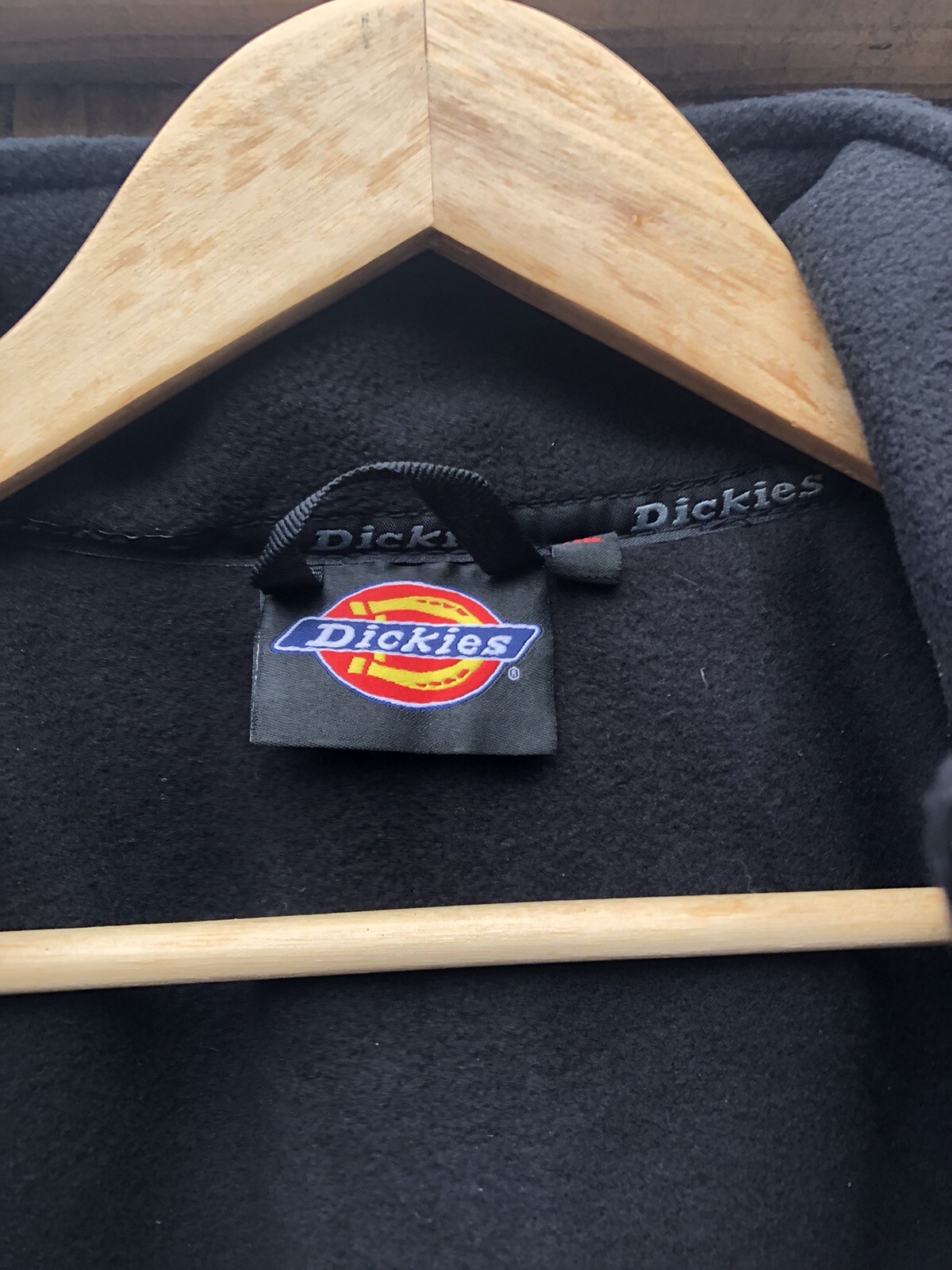 Mens Dickies Townsend Black Work Fleece Gilet Workwear Bodywarmer NWT