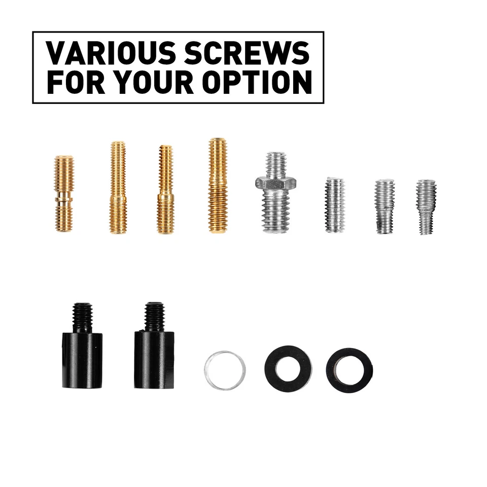 4.7" Red Carbon Short Antenna W/Screws AM/FM For Mitsubishi Mirage 14-23 - Image 2 of 4