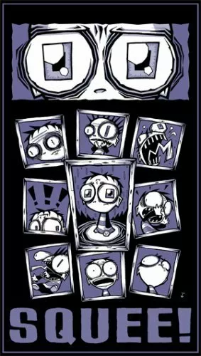 JTHM SQUEE POSTER #2 FROM JHONEN VASQUEZ HARD TO FIND OUT OF PRINT - Picture 1 of 1