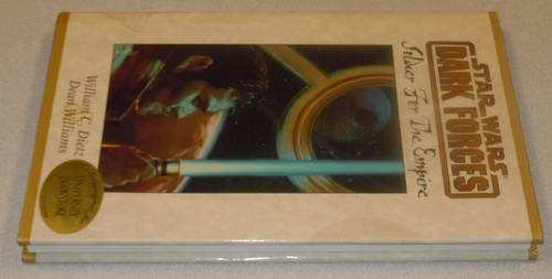 STAR WARS Dark Forces Soldier for the Empire HardCover Book Signed William Dietz - Imagen 4 de 8