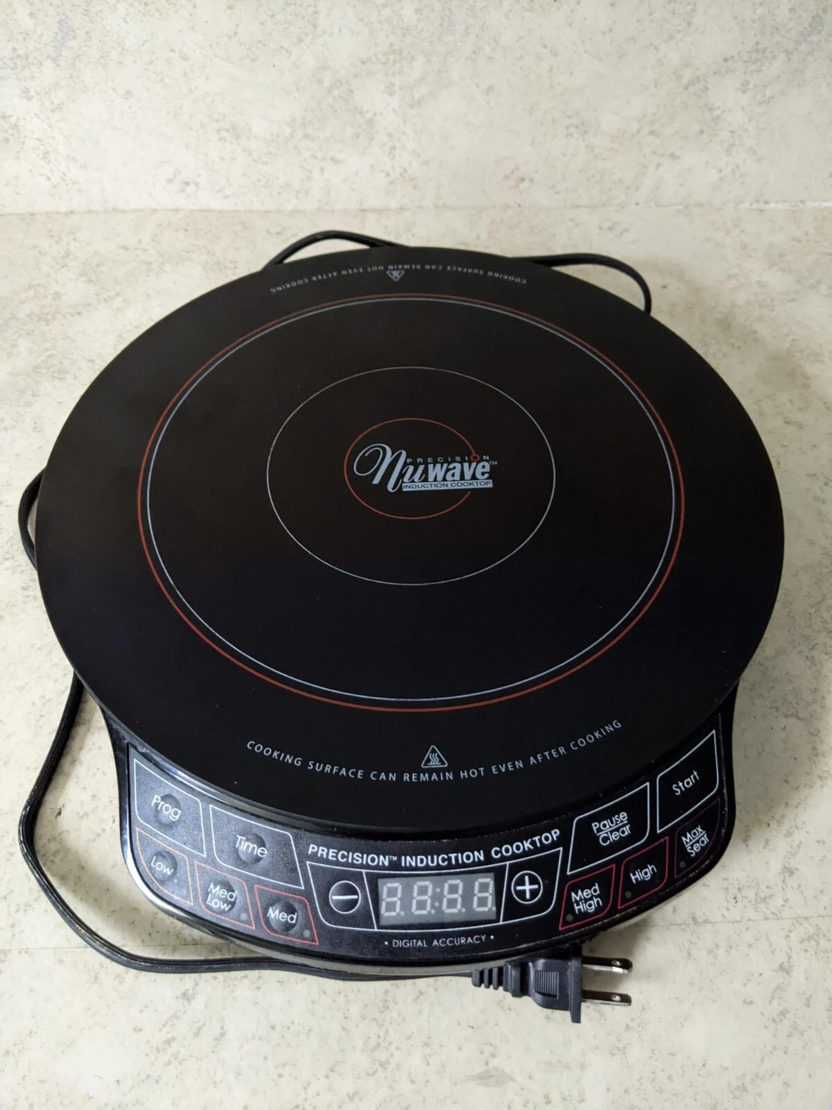 NuWave 30101 1300W Precision Induction Cooktop - Black
