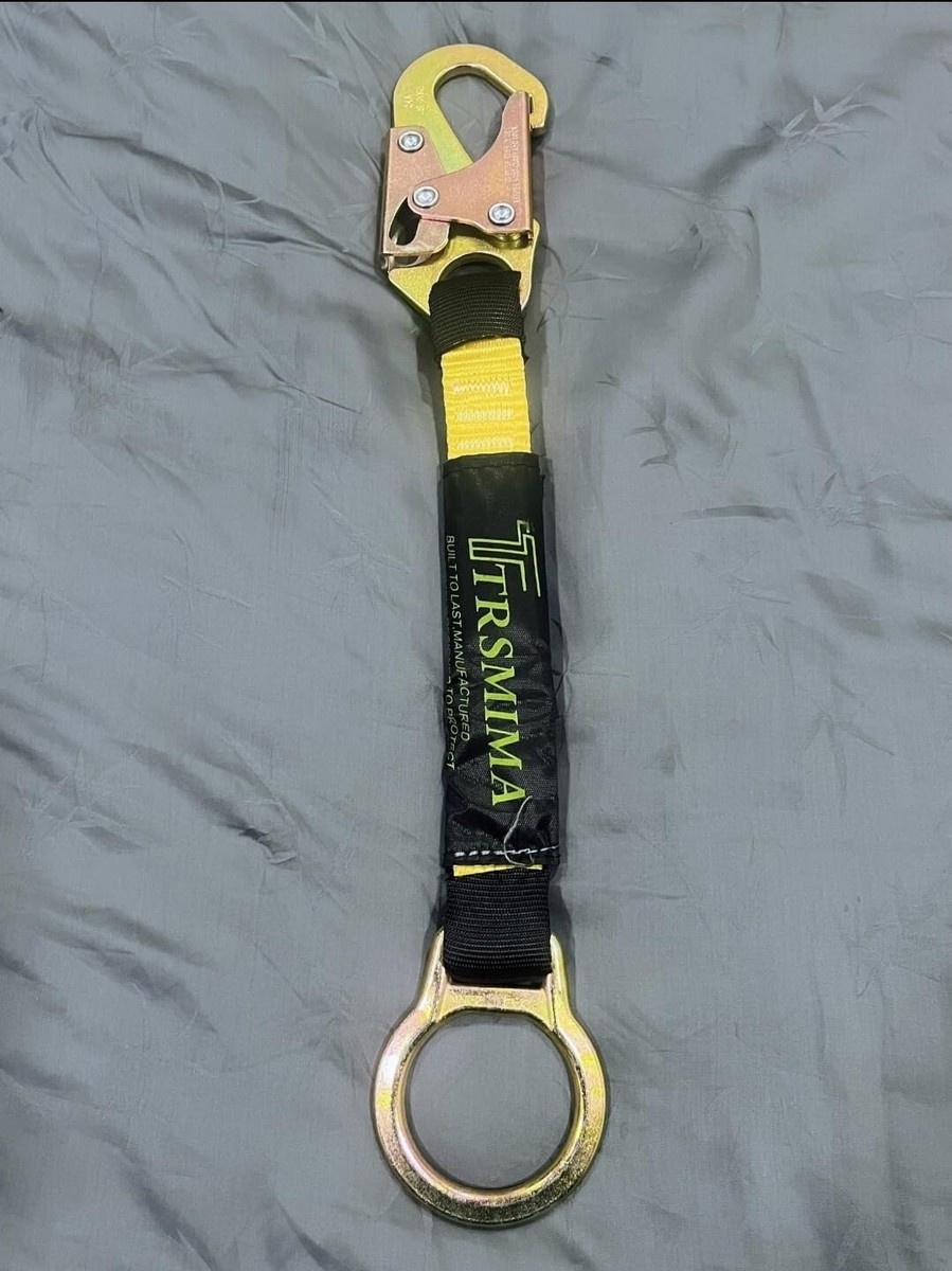 Safety Harness Extension Lanyard 18”D-Ring Extender Fall