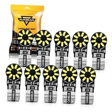 LED Bulbs 10 PCS, Super Bright 6000K 168 2825 T10 W5W 18-SMD LED 194 White