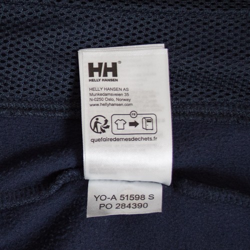 Helly Hansen Polartec Fleece Large Navy Blue Full Zip Embroidered Logo Jacket - Bild 7 von 11