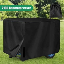 210D Waterproof Heavy Duty Universal Generator Cover 32x24x24" for 5000-10000W