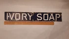 Ivory soap porcelain sign advertising cleanser store display vintage
