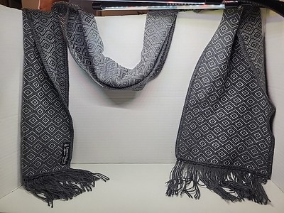 Lana del Inka Women's Scarf Alpaca Grat Fringed 9''×68''