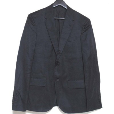 ERMANNO SCERVINO 3B Single Breasted Tailored Jacket, Size 50, Navy mens USED