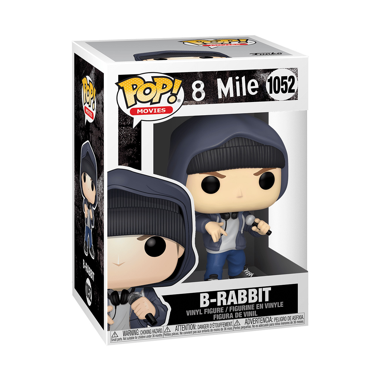 Funko Pop! Movies 8 Mile B-Rabbit Eminem #1052 Vinyl Figure