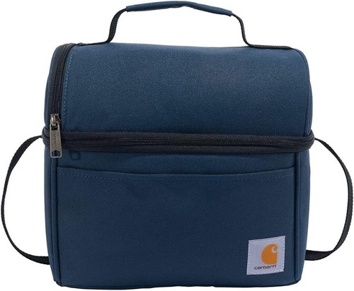 Carhartt Thermo 12 Dosen Zwei Fächer Mittagessen Kühltasche - Rain Defender Blau