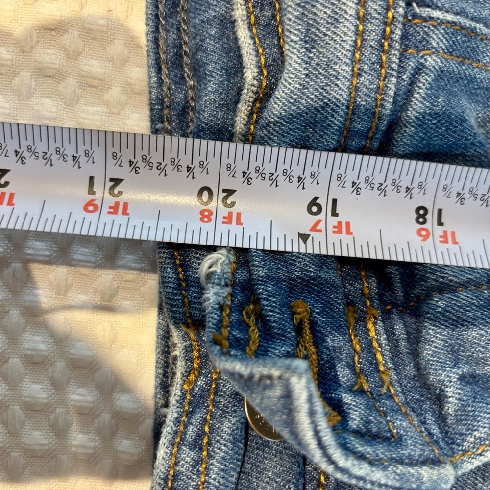 Universal Thread Blue Denim Jacket Hand Crafted L… - image 7