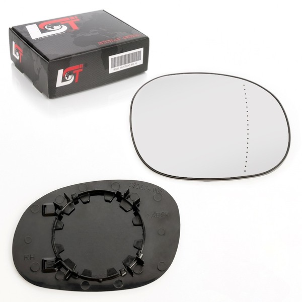 Spiegelglas Aussen AsphäRisch Manuell Konvex Rechts FüR Peugeot 206 2A 2E T3E-image