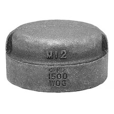 Anvil 0318900560 Cap Cap, 3/4" Pipe, Fnpt, Malleable Iron, Class 150