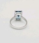 MRF Resources Sterling Silver 7.11ct Blue Topaz Solitaire Ring Size 8 — photo 7