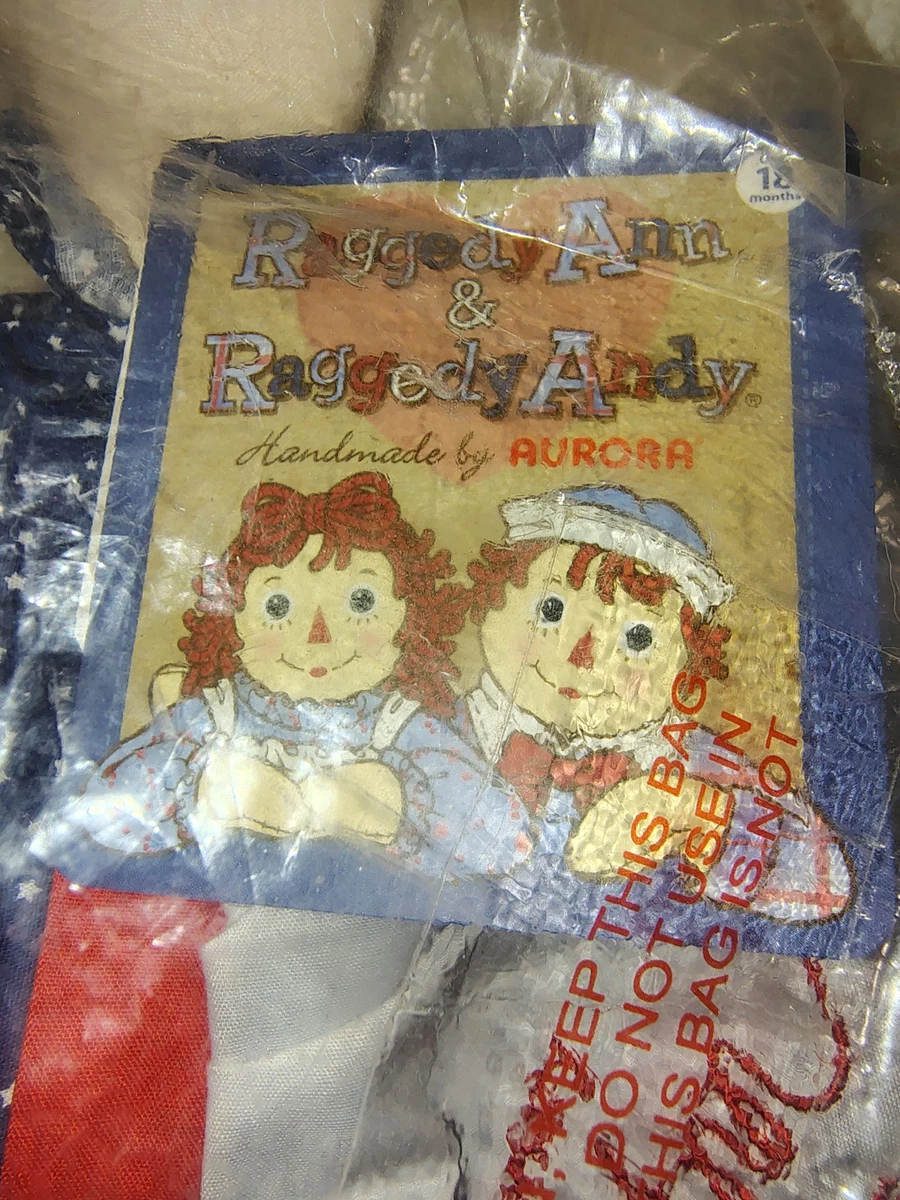 Muñecas Raggedy Ann & Raggedy Andy Stars & Stripes 100 aniversario