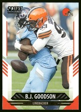 2021 Score #111 B.J. Goodson NFL Football Card