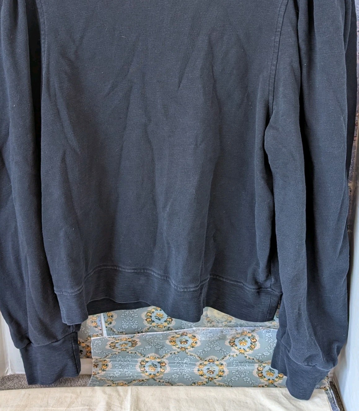 Ulla Johnson Asher Midnight Pullover Sweatshirt Q… - image 11