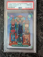 Jaren Jackson Jr  2018-19 Panini Cornerstones Downtown PSA 10 RC SSP 🔥Grizzlies