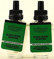 QTY 2 - Bath & Body Works BLACK FRIDAY SHOPPING Wallflowers Home Oil Refills