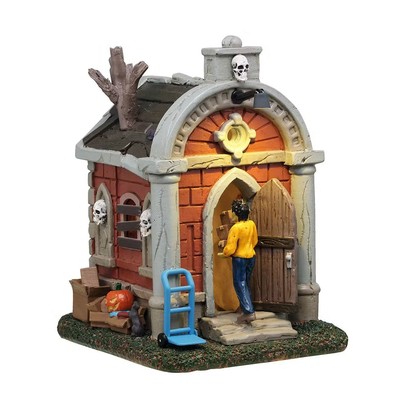 Lemax Spooky Town Halloween Village Crypt Move In 54439