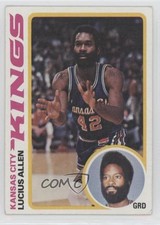 1978-79 Topps Lucius Allen #6 0g90