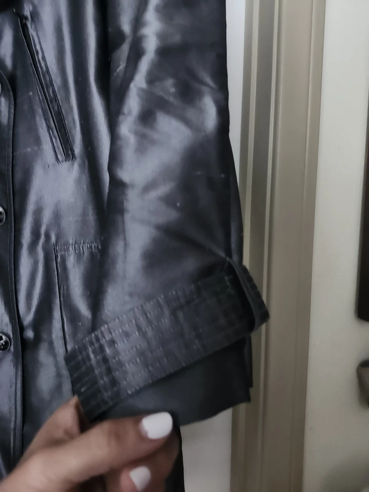 Gabardina Chanel 2008 seda doble botonadura, 42 Foto 4 de 4