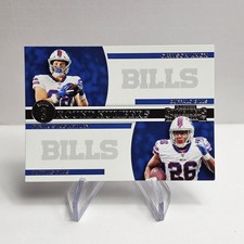 Dawson Knox RC Devin Singletary RC 2019 Panini Contenders Round Numbers #RN-KS