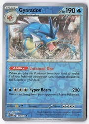 Gyarados 130/165 Reverse Holo Scarlet & Violet 151