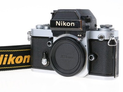 RARE Nikon F2 35mm Film SLR Camera Body w DP-12 AS
