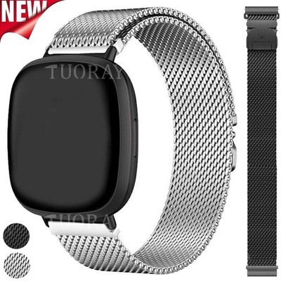 Milanese Magnet Armband Für Fitbit Versa 4 3 Sense 1/Sense 2 Ersarz Uhrenarmband