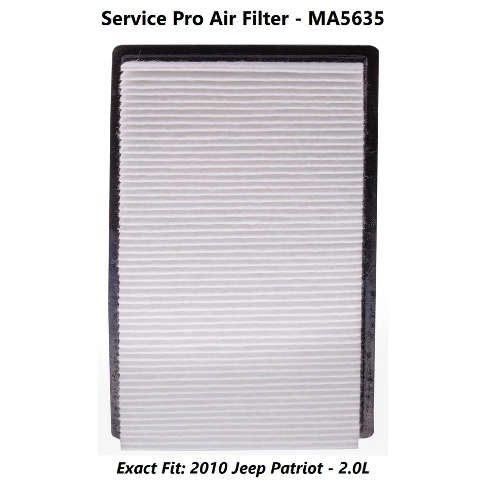 2010 Jeep Patriot 2.0L Complete Air, Oil & Cabin Filter Kit (5W-30) - Image 4 of 4
