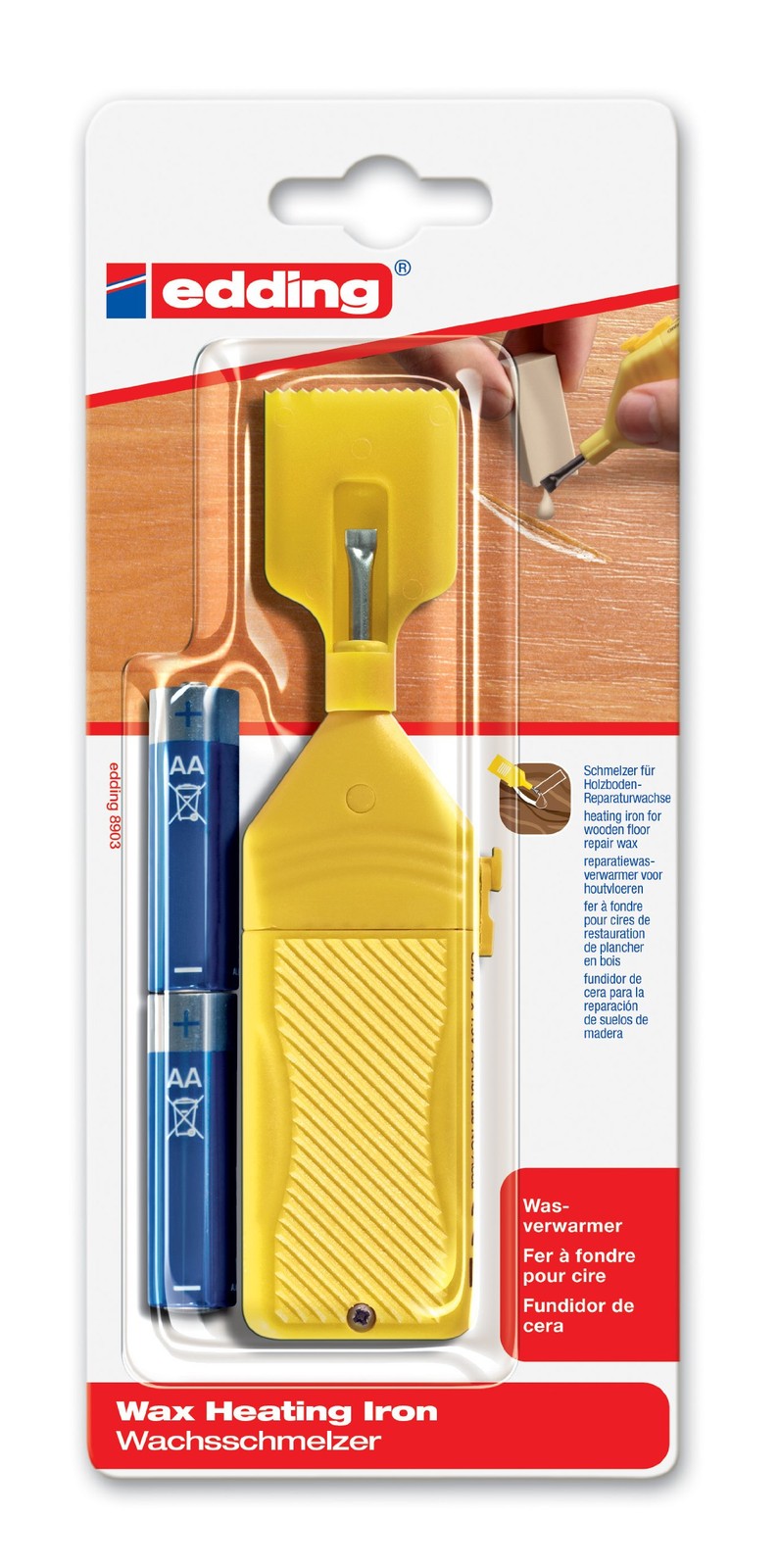 Edding 9032000 - Strumento per fusione cera Edding 8903, per restauro pavim XmRs