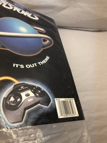 May 1995 Sega Visions Video Game Magazine Sega Saturn It's Out There Promo W/bag