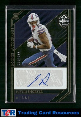2023 Panini Limited #233 Justin Shorter Auto #/199